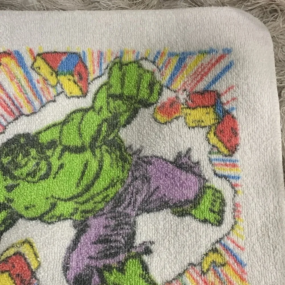 Hulk Cannon Incredible Hulk Smash Marvel Comics Washcloth Vintage